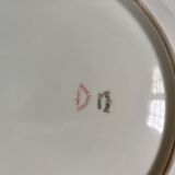 Presentation dish porcelain Haviland France