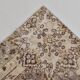 Tapis vintage classique beige et marron, 165x284 cm