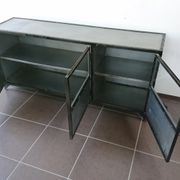 Vintage industrial metal sideboard
