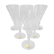Ensemble de 6 flutes en cristal Villeroy et Boch