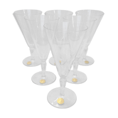 Ensemble de 6 flutes en cristal Villeroy et Boch