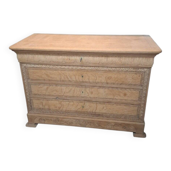 Commode époque Louis philippe chêne