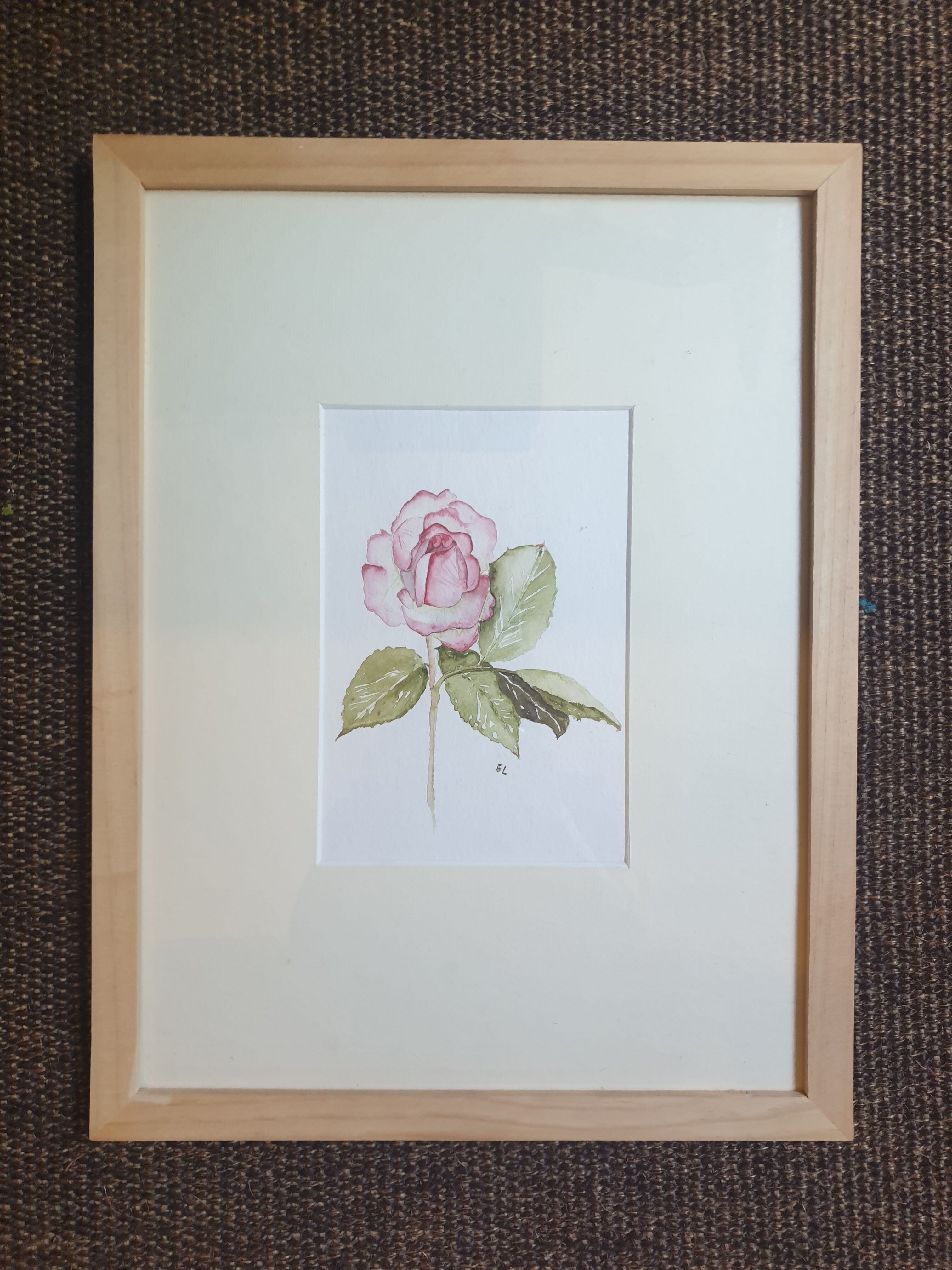 Fleur en aquarelle