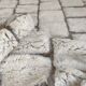 Beni Mrirt Berber Rug Handmade 150x250cm・Textured Paving Pattern・Cream Wool