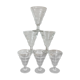 Set of 6 glasses bistro Duralex