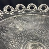 Cup on Vierzon glass pedestal, early 20th century