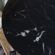 Original knoll tulip dining table 244x137 nero marquina like new!! saarinen