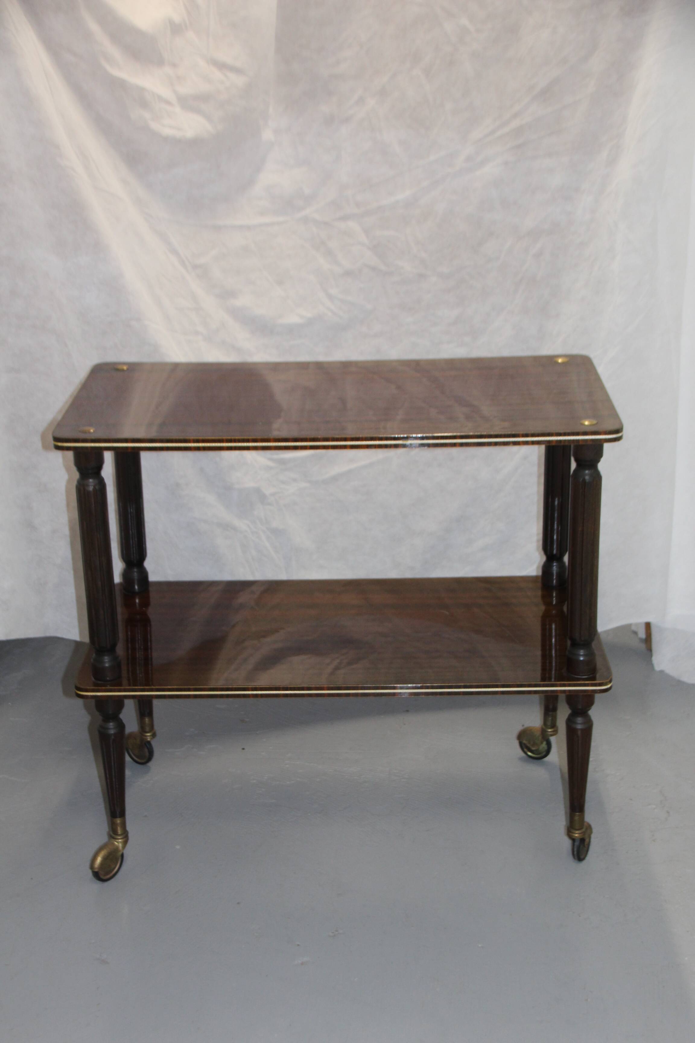 Trolley on wheels Coffee table