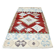 5x8 Geometric Wine Red Blue Vintage Rug, 144x241Cm