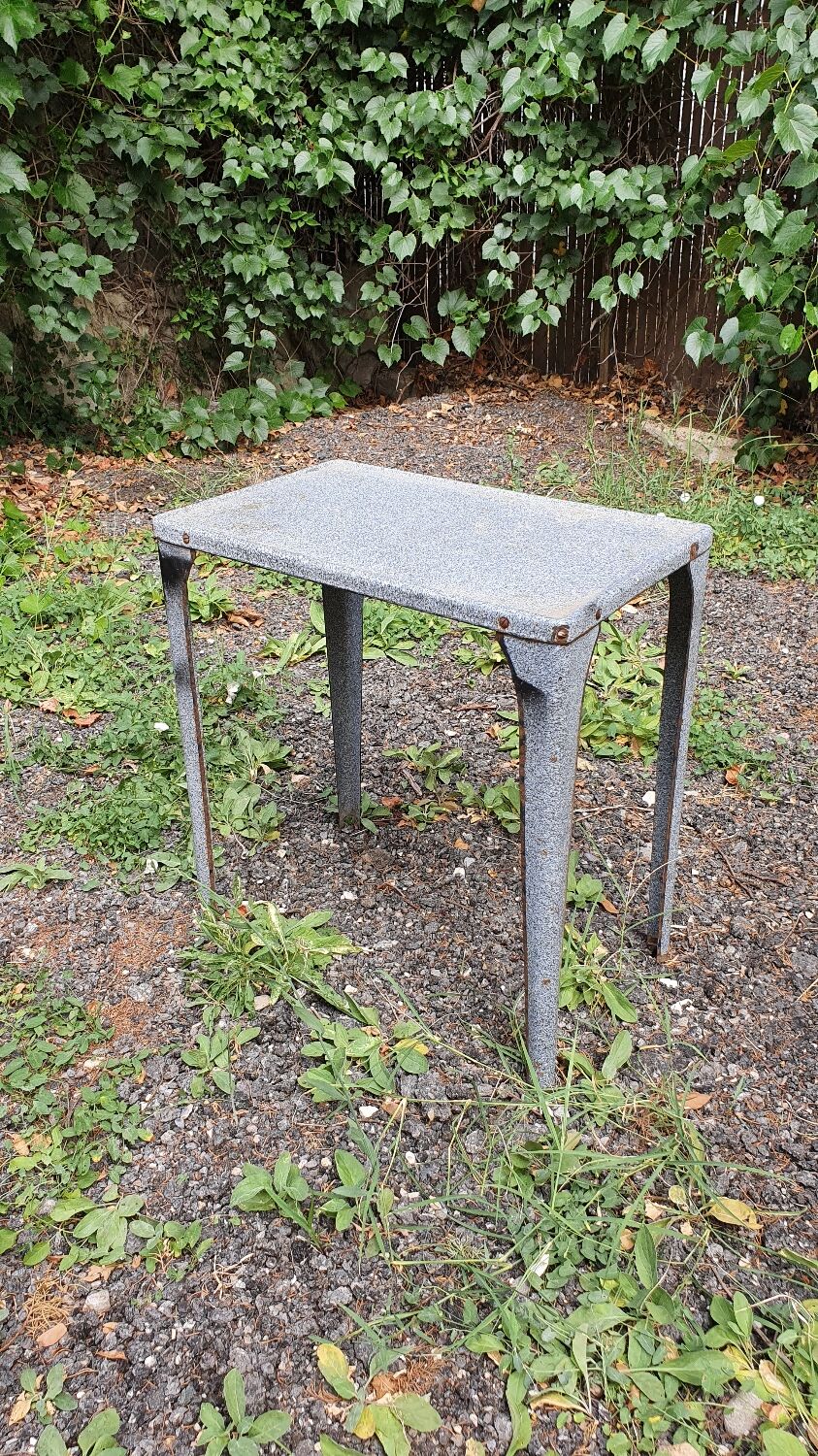 Table métal camping