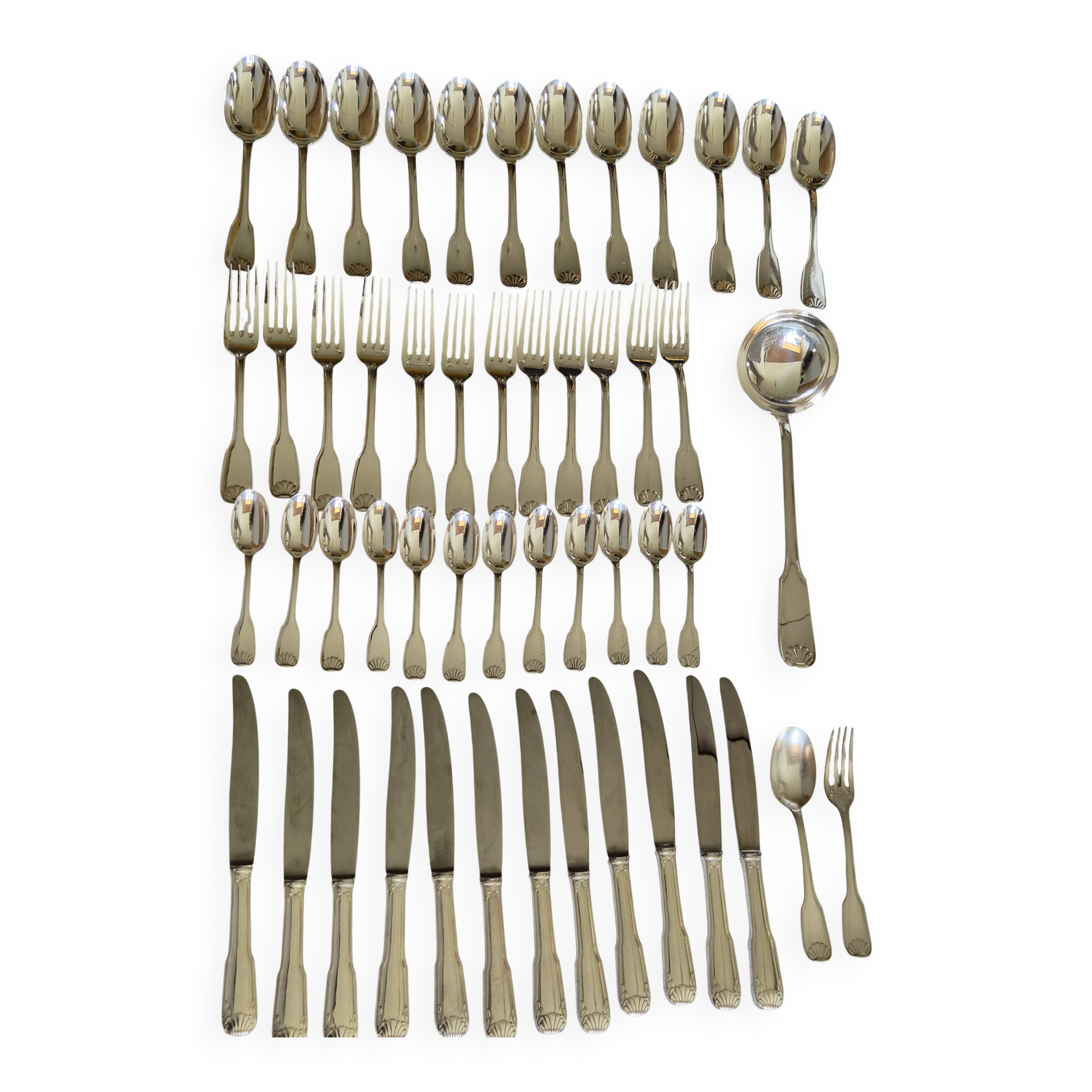 51-piece cutlery set SFAM shell model