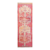 60s Antique Turkish Vintage Runner Rug, 101x309Cm