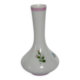 Hand-painted Limoges porcelain soliflore | Ribbon/Bow