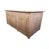 Former furniture ilot comptoir de métier double-sided