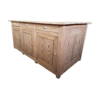 Former furniture ilot comptoir de métier double-sided