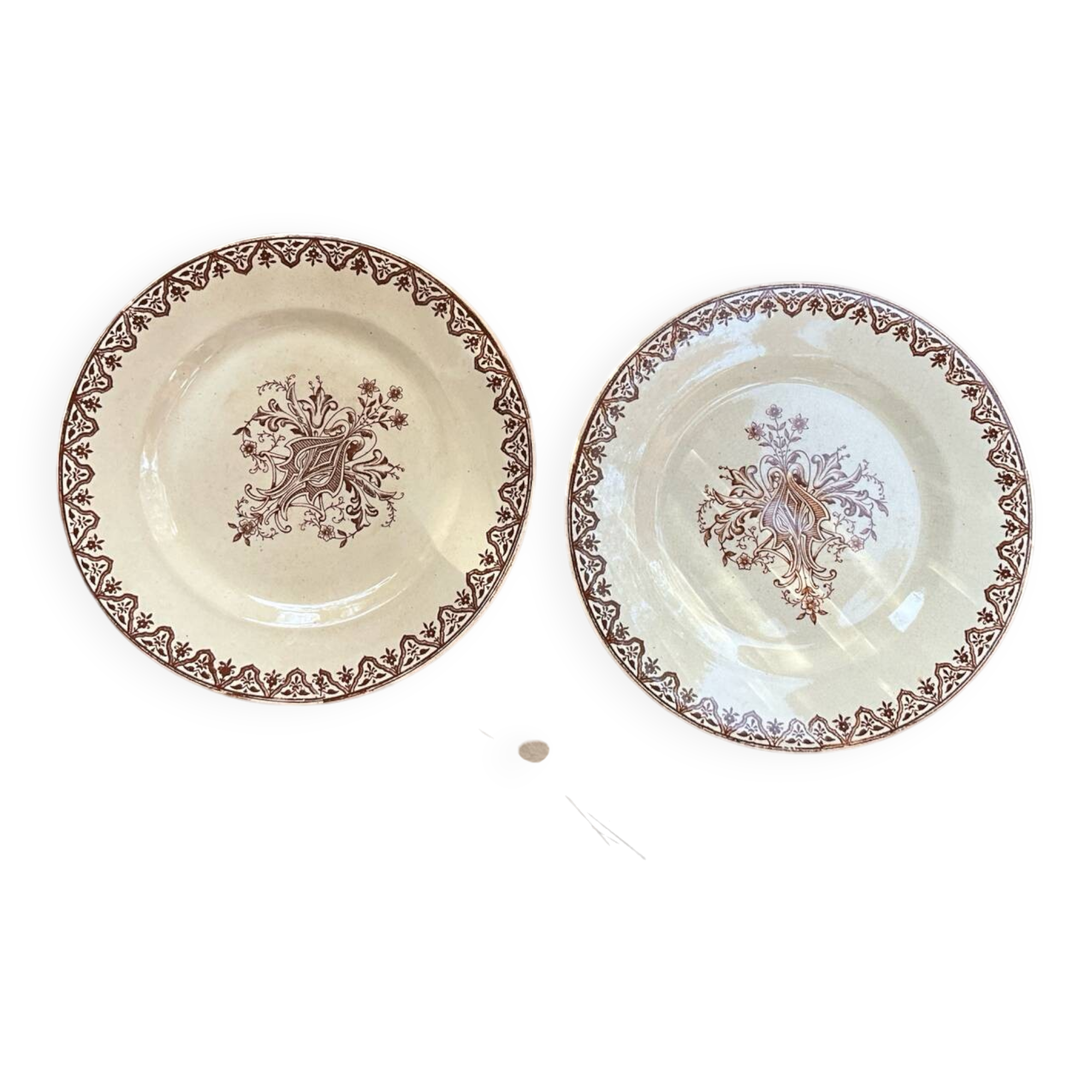 2 small plates 🍂 iron earth