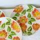 4 dessert plates Moulin des Loups Orchies model Ontario 210679