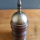 Wooden pepper mill and salt shaker set