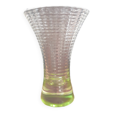 Vintage Luminarc glass vase