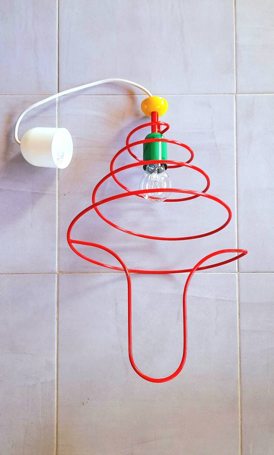 Spiral suspension, Memphis, 80s