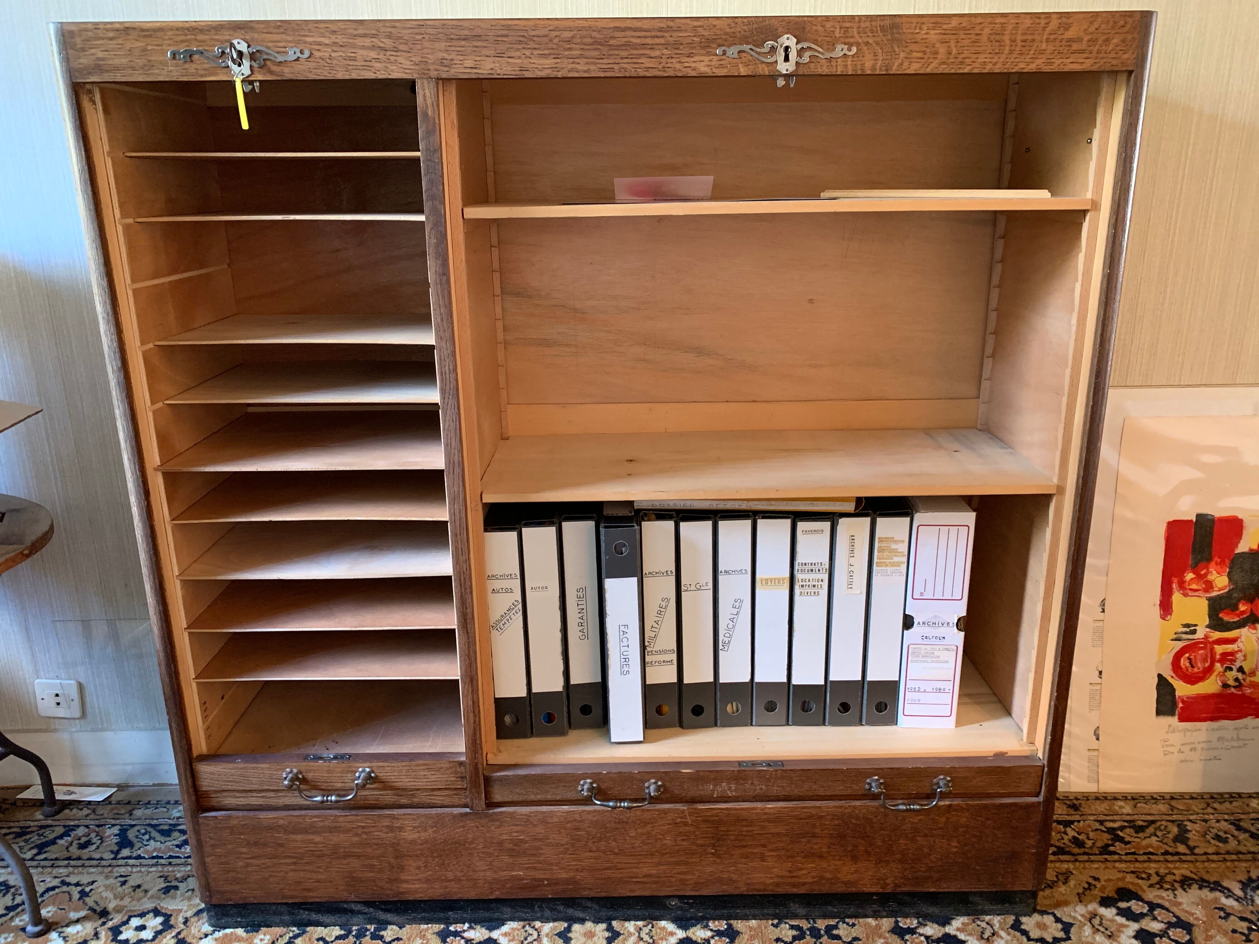 Rolling-shuttered furniture