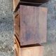 3 Walnut Nightstands 19th
