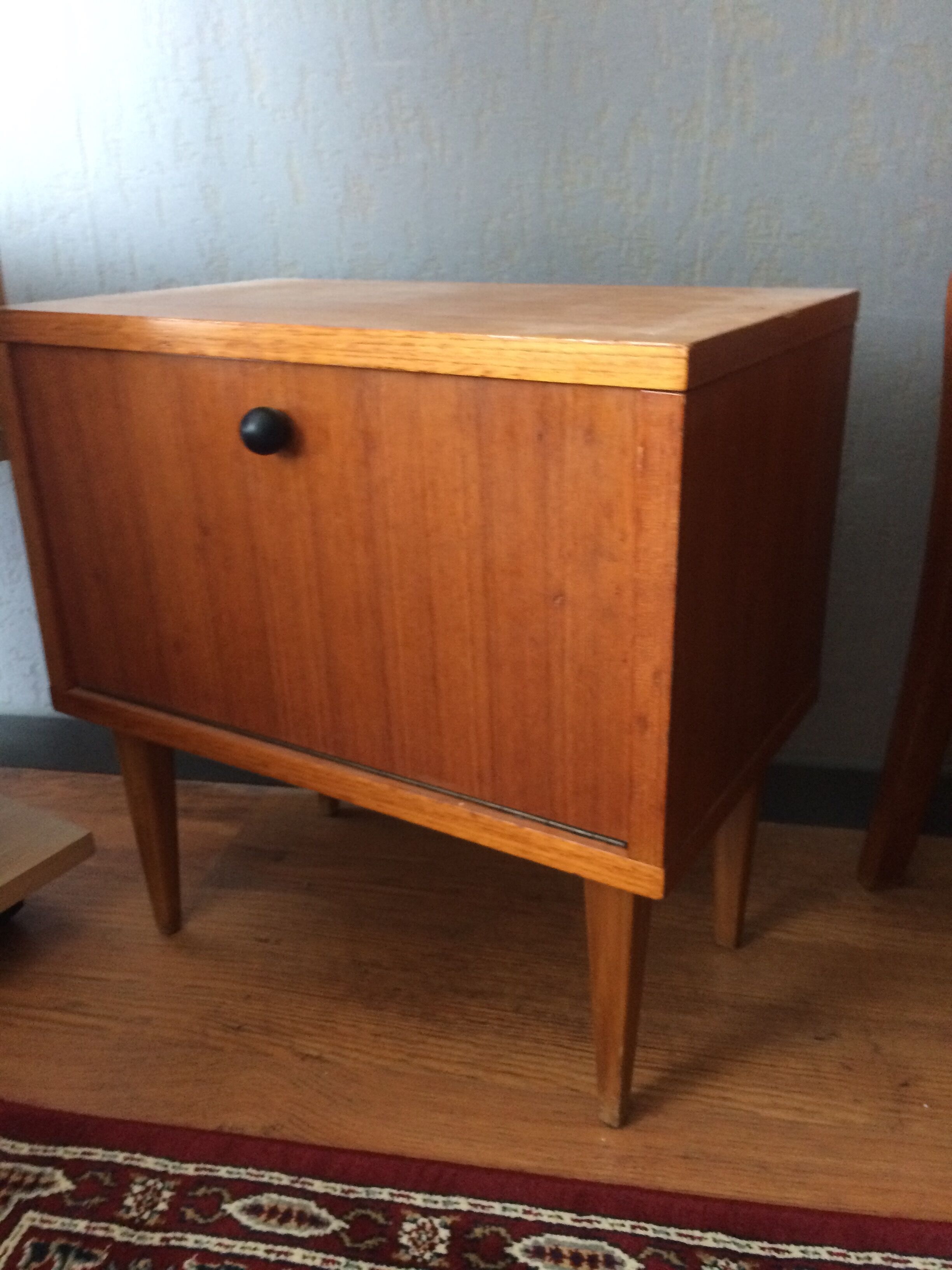 70s vintage bedside table