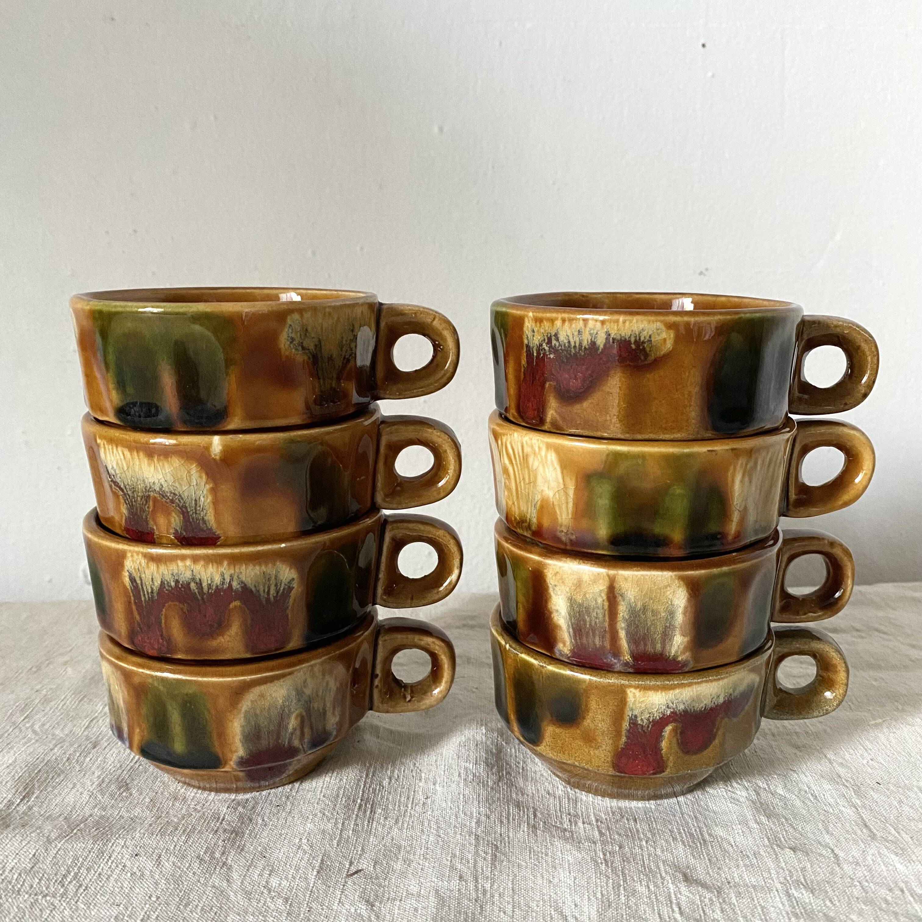 70s bistro cups