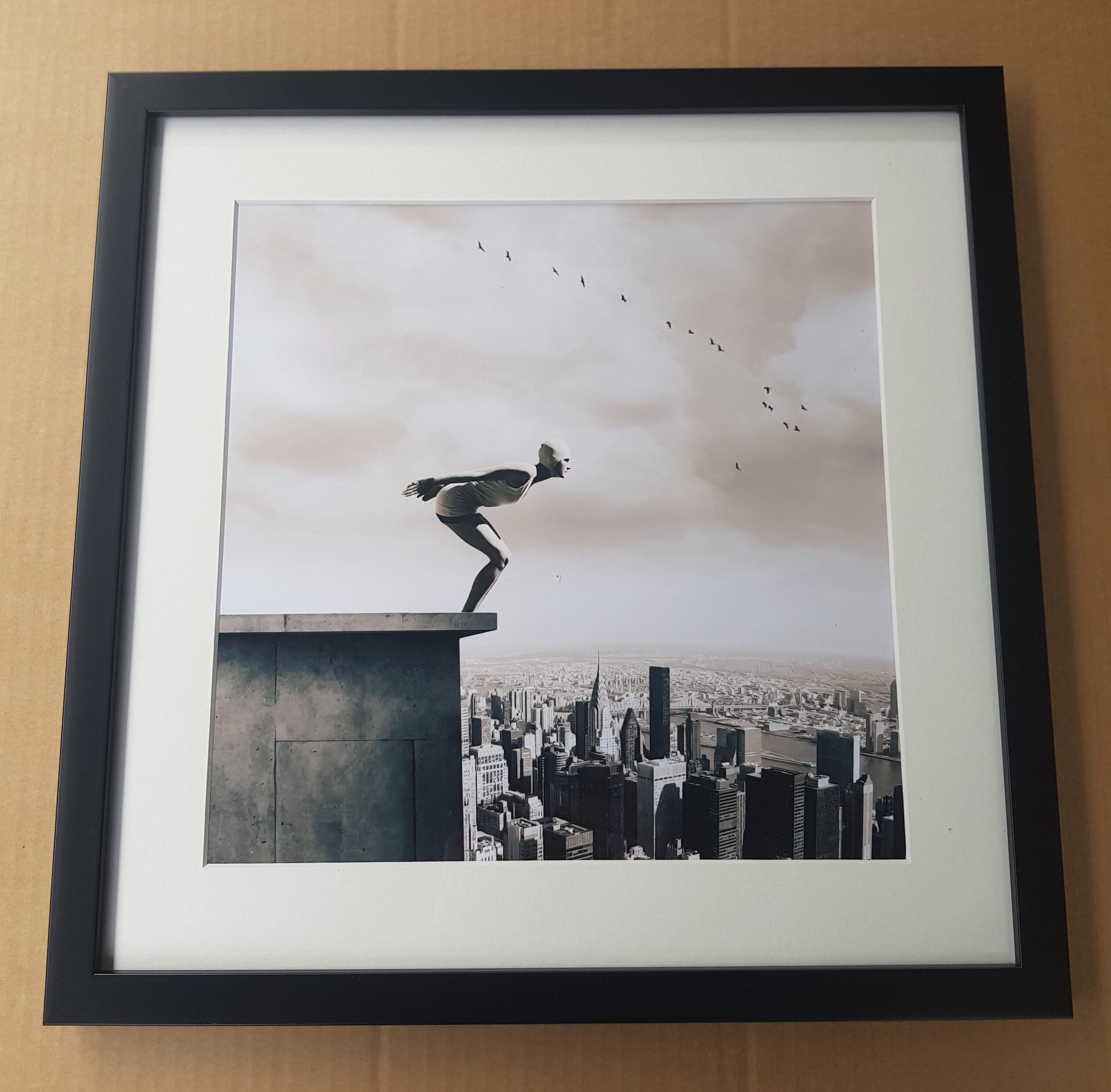 Framed screen printing