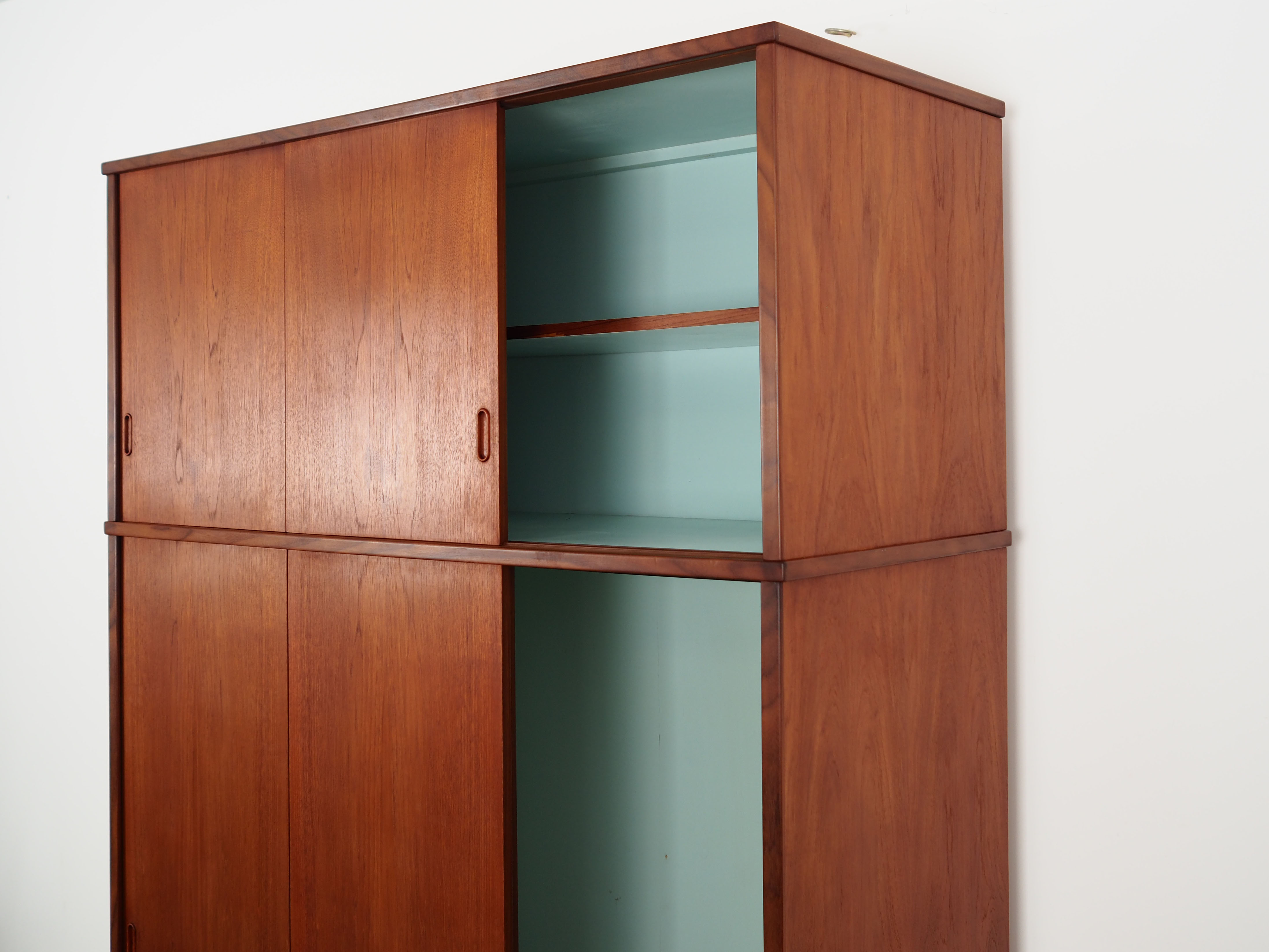 Teak wardrobe, Danish design, 1970s, production: Denmark