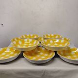 12 assiettes Creuses digoin Sarreguemines