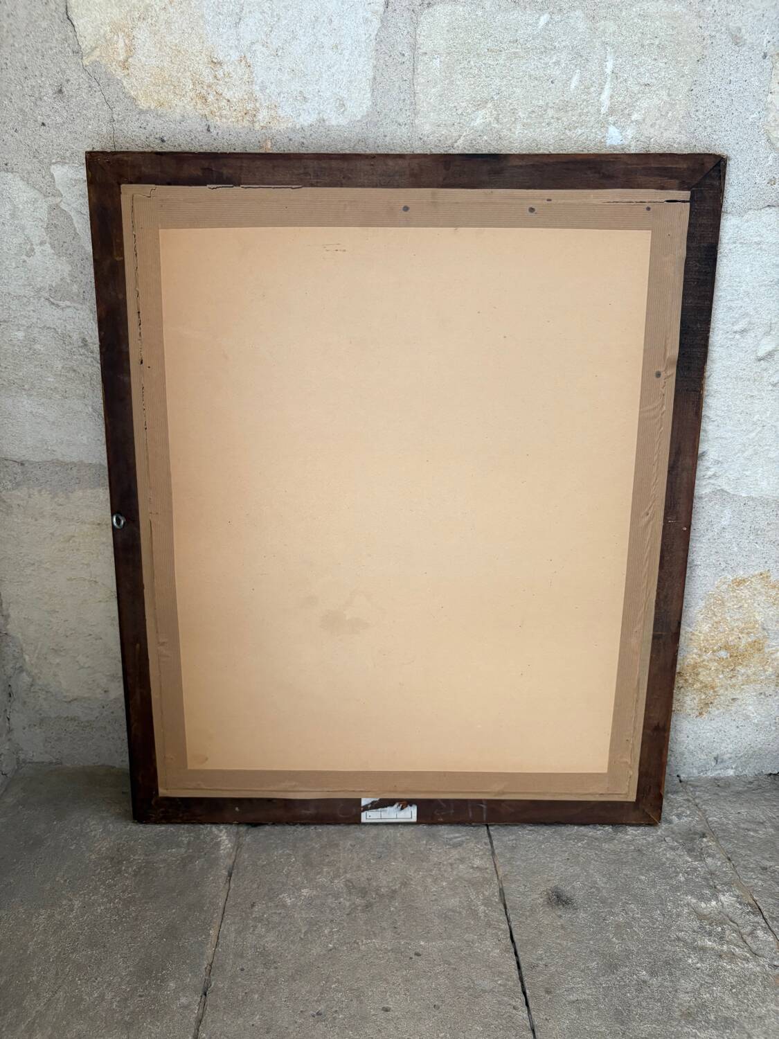 Antique gilded mirror