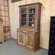 Two-part buffet in raw oak