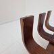 Table basse en teck élégante des années 60 par James Brown pour T.H. Brown, années 1970.