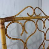 Ratan roomdivider folding screen Italy 1960’s