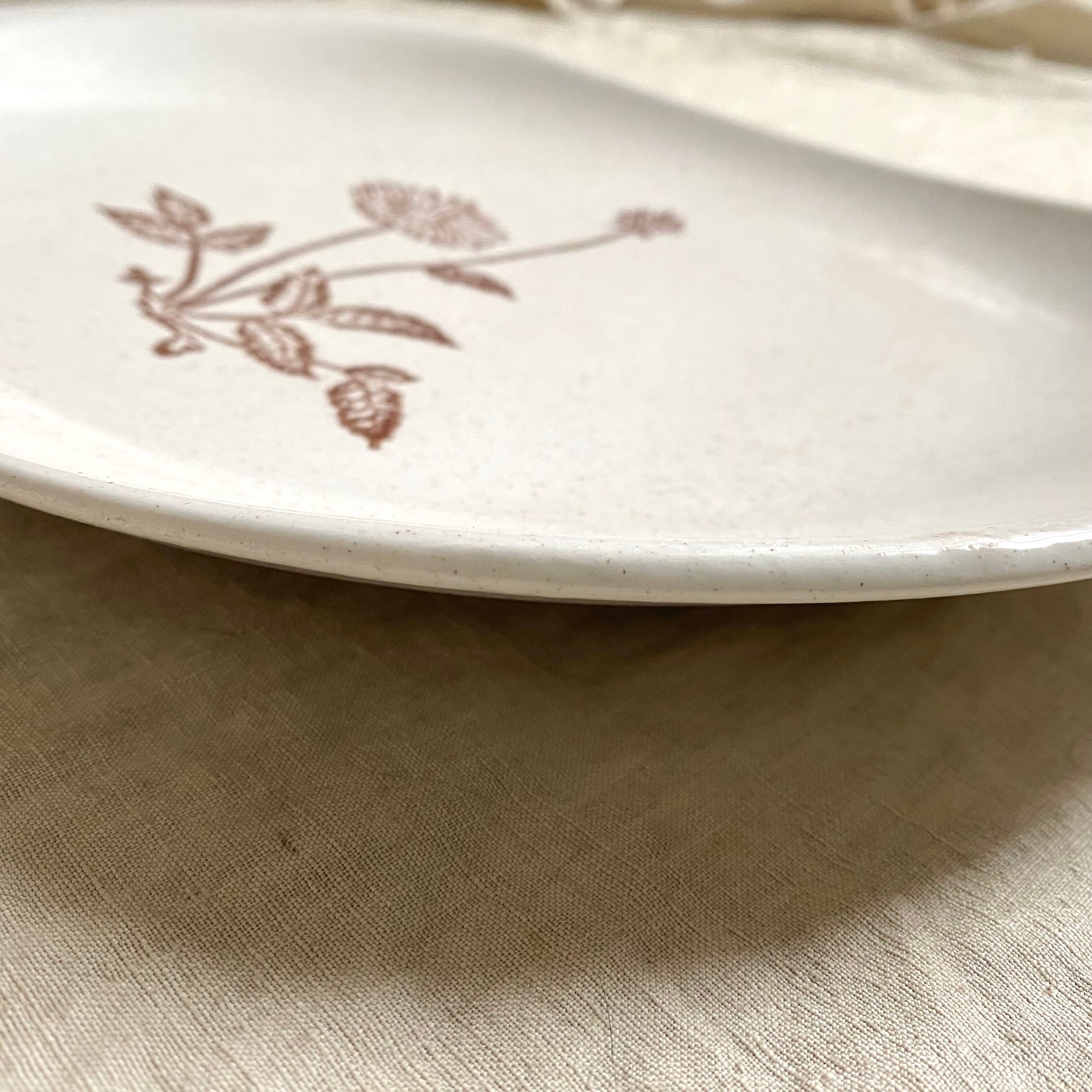 70s stoneware dishes