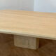 Travertine coffee table from the 70s