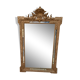 Mirroir doré de cheminnee style Louis XVI