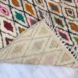 Handmade Moroccan Berber carpet 244 x 160 CM