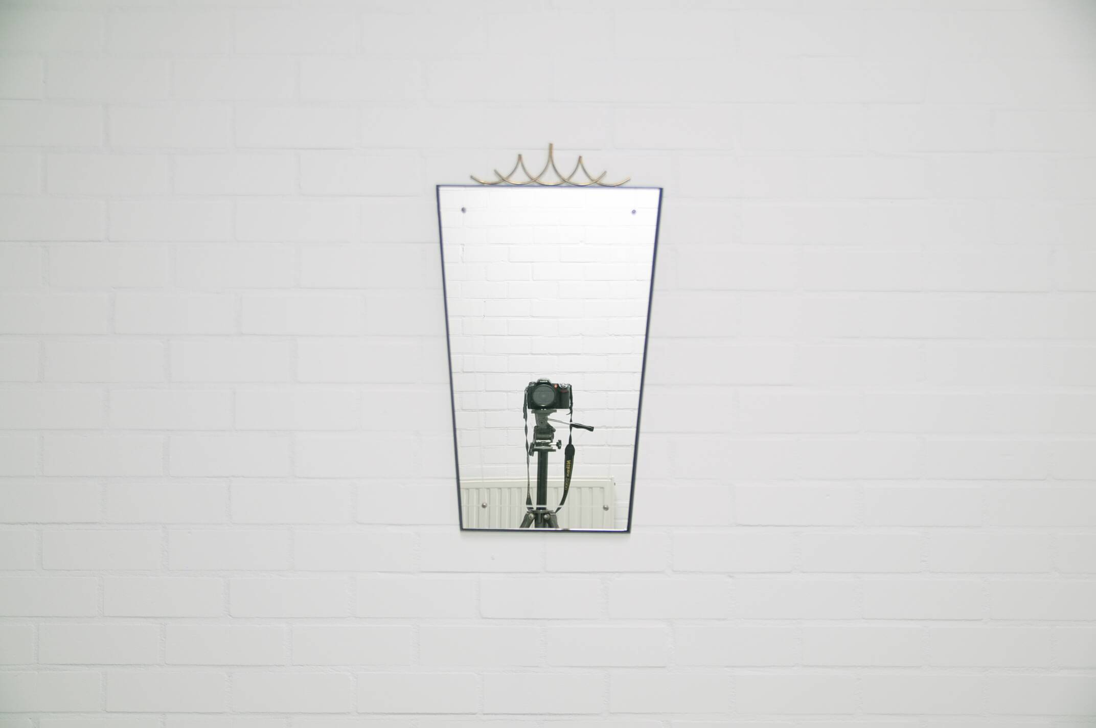 Vintage tapered mirror crown