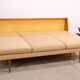 Canapé pliant de style scandinave du milieu du siècle par Sedláček & Vyčítal, 1960, Tchécoslovaquie