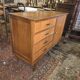 Vintage 1960s oak sideboard