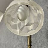 Degué: 1880s gilt bronze desk lamp