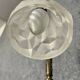 Degué: 1880s gilt bronze desk lamp