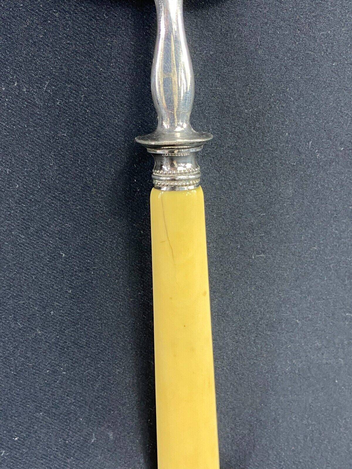 Serving shovel in guilloché silver metal 19th century Napoleon III