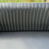 Mid-century sky black cocktail sofa, 1950s