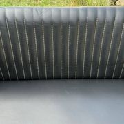 Mid-century sky black cocktail sofa, 1950s