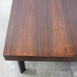 Square teak coffee table by Pierre Guariche for Meurop