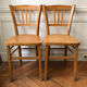 Baumann 50s bistro chair duo