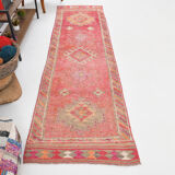 Tapis rouge turc, 83x290cm